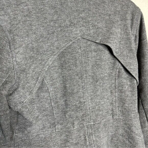 Cabi # 3556 Women Small Gray Asymmetrical Flint Gray Ponte Moto Rebel Jacket - Picture 6 of 13